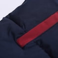 thumbnail image 4 of Qudderr Baby Toddler Boys Girls' down Cotton Vest Color Blocking Zipper Puffer Waistcoat Fall Winter Kids Warm Sleeveless Jacket for 3-12 Years Old, 4 of 9