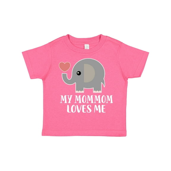 Inktastic Mommom Loves Me Grandchild Boys or Girls Toddler T-Shirt