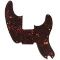 thumbnail image 1 of Electric Guitar Pickguard for Fender Telecaster Precision Bass Style (4 Ply Brown Tortoise), 1 of 4