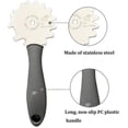 thumbnail image 4 of Grill Scraper, Stainless Steel Bristle Free BBQ Cleaner for Safe Grilling, Compact Grill Tool with Dishwasher Safe Design for Grill Grate Cleaner Universal Compatibility, 4 of 5