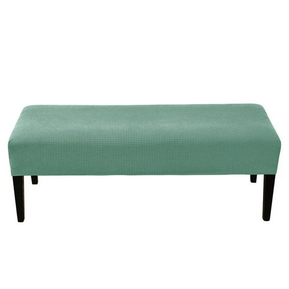 AIGIA Stretch Dining Bench Cover Bench Slipcover Washable Bench Seat Protector Rectangle Bench Cover for Dining Room Living Room