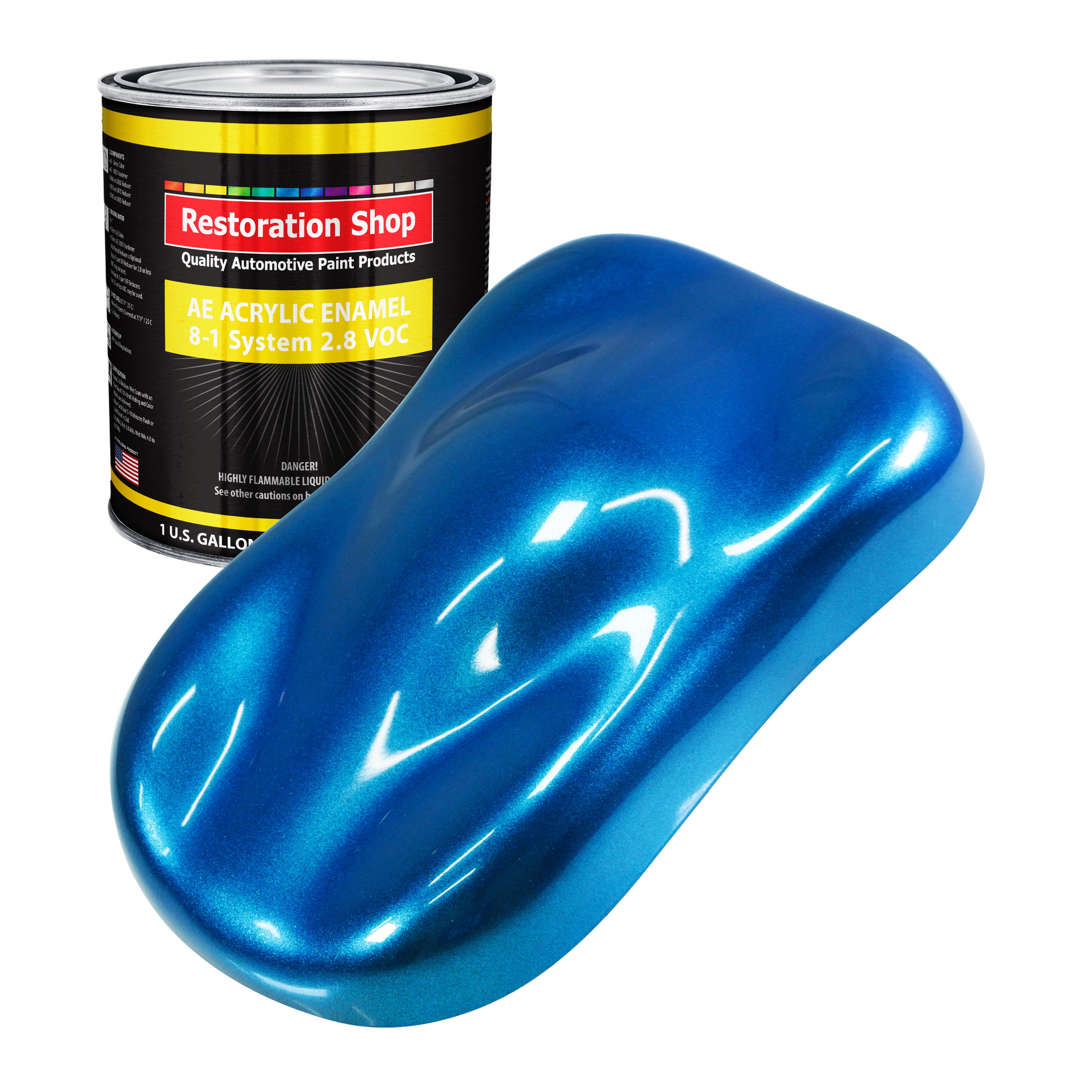Restoration Shop True Blue Firemist Acrylic Enamel Auto Paint Gallon