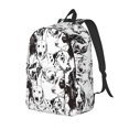 thumbnail image 1 of Qekee Labrador Retriever Dog Print Canvas College Laptop Backpack,Durable, Gender-Neutral Rucksack, Perfect for Travel, School, and Everyday Use-Medium, 1 of 5