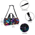 thumbnail image 5 of Butterfly Basketball Bag Gym Bags Sports Bag Dance Bag - 17.7 Inch Weekend Duffel with Interior Zipper Pocket and Large Capacity, 5 of 6