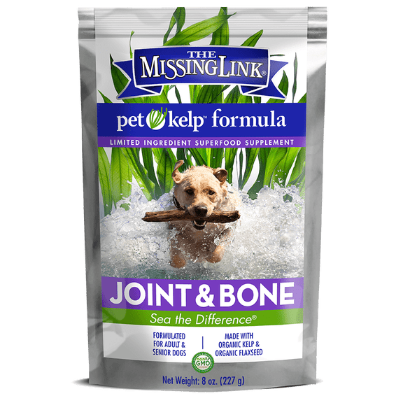 The Missing Link Pet Kelp Joint & Bone Limited Ingredient Superfood Supplement For Dogs 8 oz