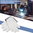 thumbnail image 5 of Super Soft Fire Resistant Grain Sheepskin gloves TIG Welding Glove, 5 of 8