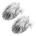 thumbnail image 5 of GARVALON 1 Pair Earrings Studs Silver Color Beach Style Accessory 3.9X1.0X0.8In For Parties, 5 of 8