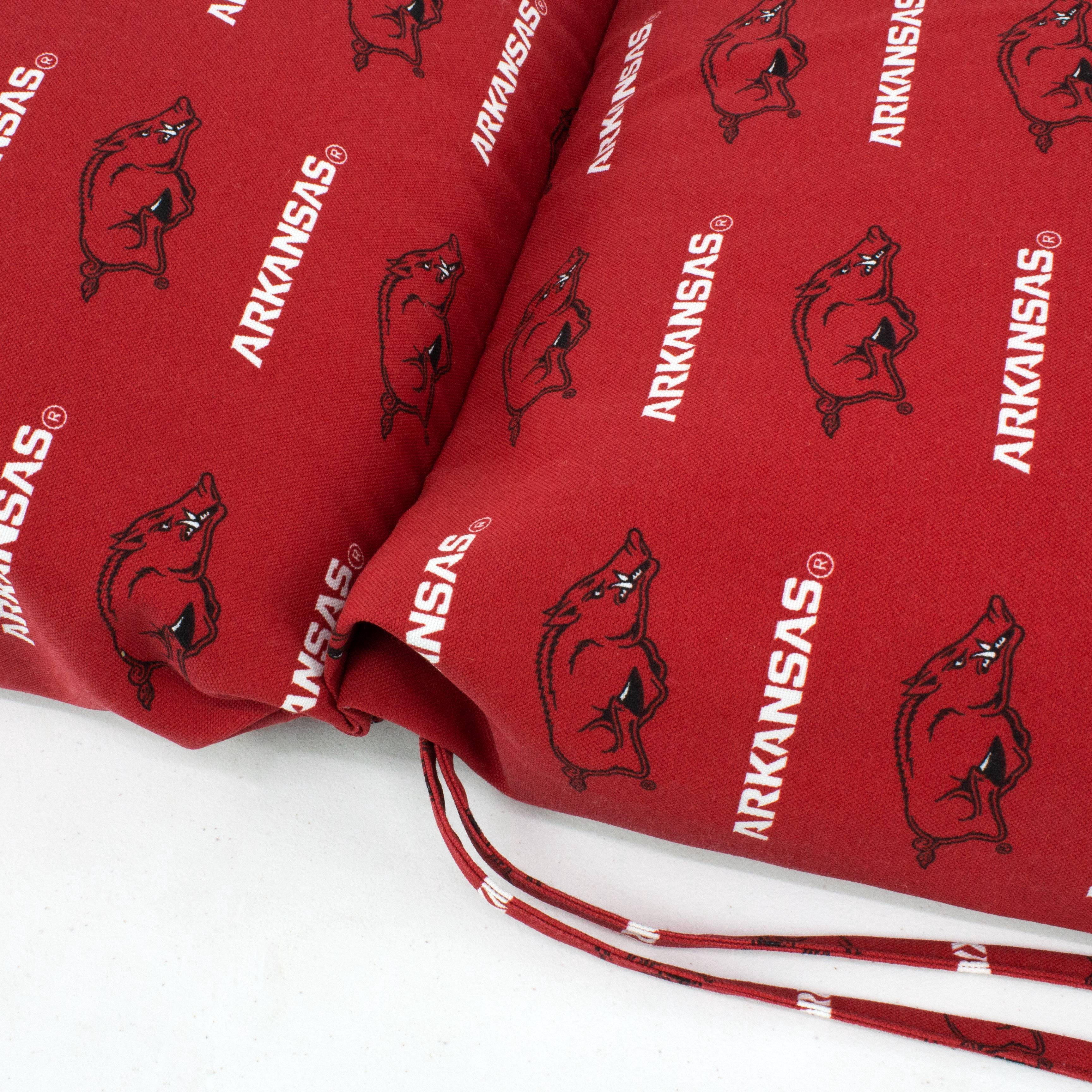College Covers Arkansas Razorbacks 2 Piece Chair Cushion