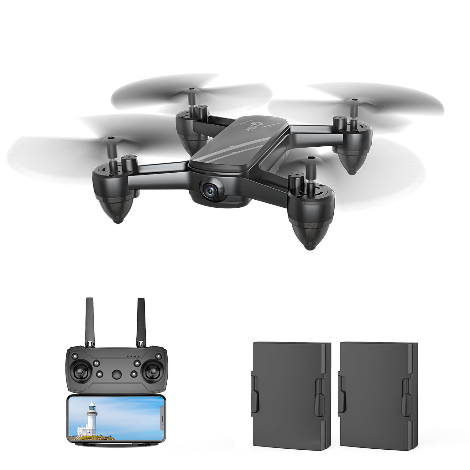 Holy Stone HS165 Faltbare GPS Drone mit 5G wifi 1080P HD Kamera Quadcopter Drone