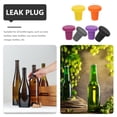 thumbnail image 3 of unbranded 6Ud Tapones Reutilizables De Silicona Para Sellador Para Vino Cerveza Y Otras Bebidas, 3 of 7
