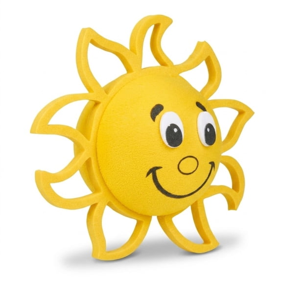 Tenna Tops Happy Florida Sunshine Antenna Topper Car Accessory - Fits Thin Style Antenna