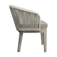 thumbnail image 4 of Haiti Outdoor Dining Chairs in Grey Wood and Rope - Set of 2, 4 of 9