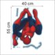 thumbnail image 3 of 3D Effect Stickers Room Decor Decoration Self-Adhesive Wall Decal Giant Repositionable Spiderman Kids Wall Sticker, 3 of 5