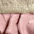 thumbnail image 5 of Ultra-Soft Full/Queen Size Sherpa Blanket, Cozy and Warm Double-Sided Plush Blanket, Cream and Blush, Pink Dream, 79" x 88", Machine Washable, 5 of 8