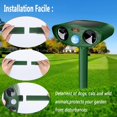 thumbnail image 5 of Repelente ultrasónico para gatos, repelente solar para gatos, repelente ultrasónico para roedores con sensor de movimiento, repelente impermeable para gatos, perros, ratones, mapaches y mascotas de j, 5 of 5