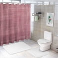 thumbnail image 7 of JEUXUS Durable and Washable Rustic Farmhouse Super Shower Curtain Multiple Sizes White, 7 of 7