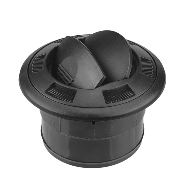 Salida de aire acondicionado de ventilación de aire acondicionado de autobús RV A/C de 2,95 pulgadas con tornillos ST2.9x13 Tmvgtek Accesorios para autos y motos