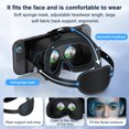 thumbnail image 5 of Prociv Newest VR Headset for Nintendo Switch2 Model, 3D VR Glasses with Adjustable Lens for Virtual Reality Gaming Experience, Switch VR Labo Goggles Headset for Nintendo Switch2(White Black), 5 of 10