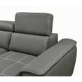thumbnail image 2 of Modern U Shaped Sleeper Sofa 121 inch - 2 in 1 Pull Out Bed with Storage Chaise, Charcoal Grey, 2 of 22