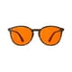 thumbnail image 1 of wonima44 Bloomoak 99% Orange Blue Light Blocking Glasses,Retro Trendy Round Style,Relieve Eye Fatigue,Improve Sleep For Screens/Games, 1 of 1