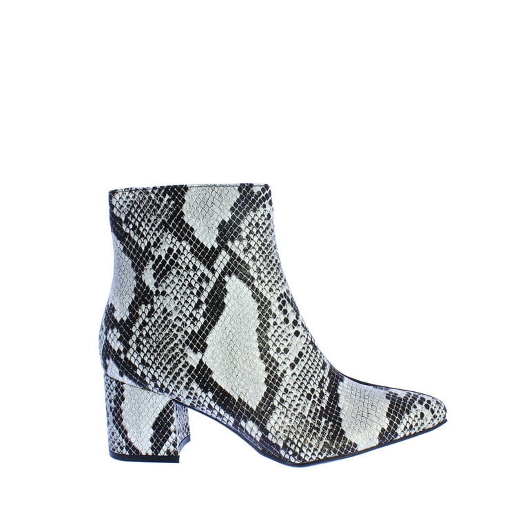 Bamboo store snakeskin booties