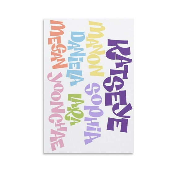 Katseyes Poster Art Painting Wall Decor Funny Graphic Tapestry