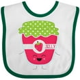 thumbnail image 3 of Inktastic Cute Kawaii Jelly Boys or Girls Baby Bib, 3 of 4