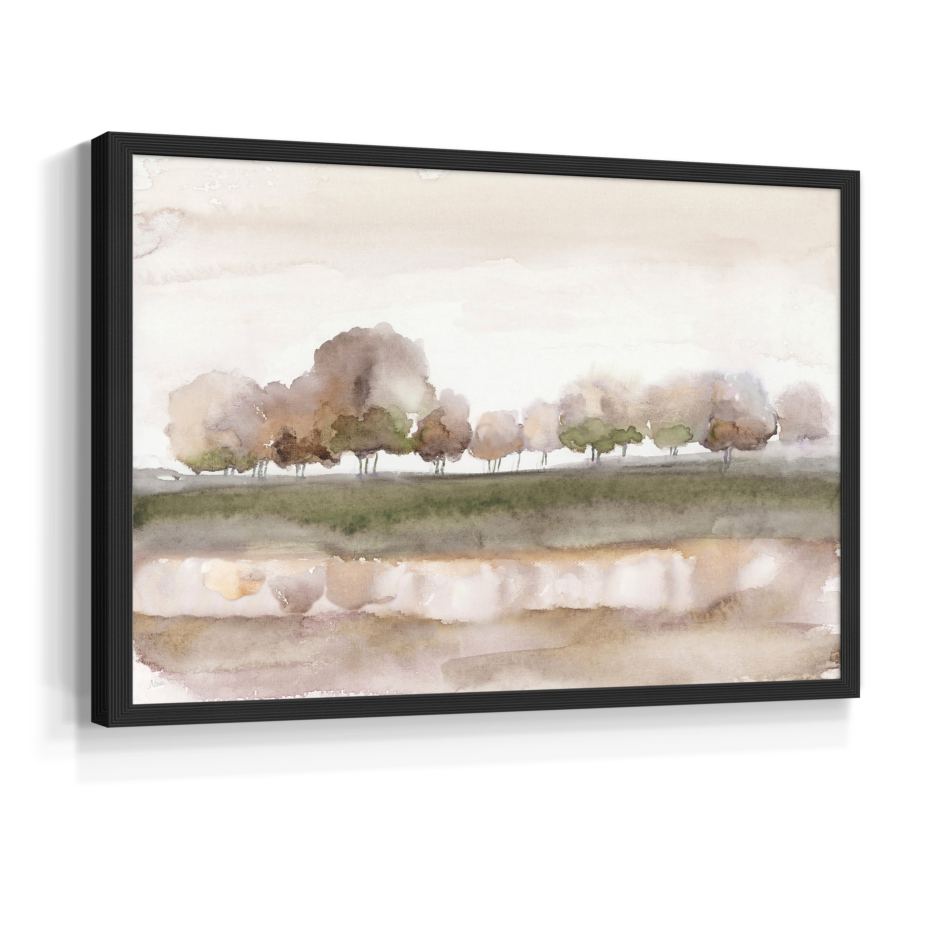 Soft Welcome Spring by Nan - Restickable Framed Giclée Print