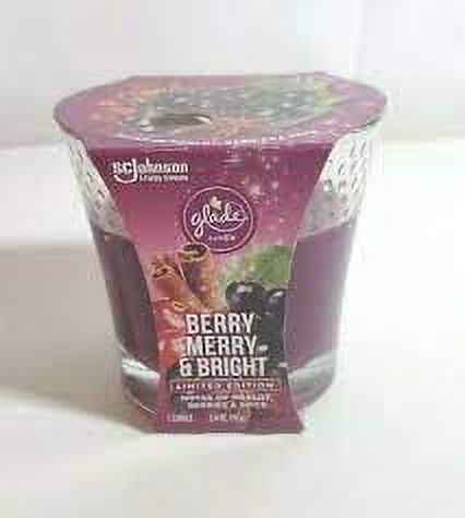 Glade Berry Merry & Bright Limited Edition Candle 3.4oz