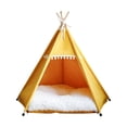 thumbnail image 2 of Creatine Portable Indoor Outdoor Play Tent With Removable Mat For Cats Small Animals Comfortable Breathable Shelter, 2 of 4
