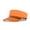 Orange, variant on Mens Hats Unisex Baseball Solid Color Sun Protection Topless Transparent Visor Adjustable Outdoor Caps for Men Orange One Size