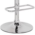 thumbnail image 4 of DeeHome Grey and Chrome Adjustable Swivel Stool, 4 of 5