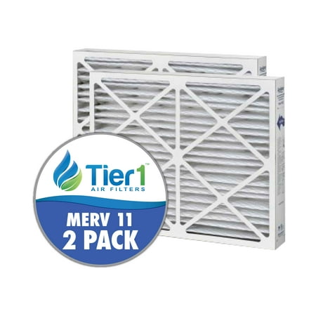 White Rodgers Furnace Filters - White Rodgers 20x25x6 Merv 11 Replacement AC Furnace Air Filter (2 Pack)