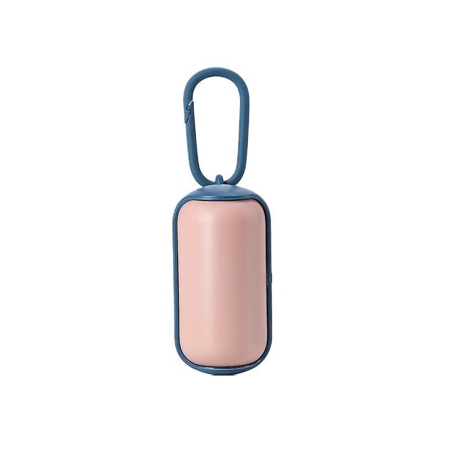 Bolsas para caca de perro Dispensador portátil de bolsas de basura para mascotas Dispensadores de basura para perros simples y elegantes (2 piezas) Banban ZefeiWu 1327533510394