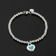 thumbnail image 5 of Heart-warming blue love 925 silver TFN material jewelry set limited time sale acquisition jewelry gift box, 5 of 6