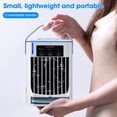 thumbnail image 3 of Naiovety Mini aire acondicionado ABS, luz ambiental, Control de botón desmontable, ventilador de refrigeración eléctrico tipo C sellado a Electrodomésticos, 3 of 6