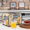 thumbnail image 5 of Rateoe Hello Summer Cute Gnome Pattern Toaster Covers 2 Slice Wide Slot,Bread Machine Cover,Bread Dust Cover & Fingerprint Protection,Appliance Covers, 5 of 7