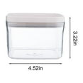 thumbnail image 3 of Airtight Food Storage Containers With Lids, Top One Button Control, Tight Stackable Dry Cereal Container Set For Pantry Snack Coffee Sugar Kitchen Pant, 3 of 6