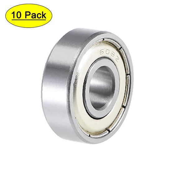 608ZZ Deep Groove Ball Bearings 8mmx22mmx7mm Double Shielded Chrome Steel P5 10pcs