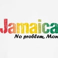 thumbnail image 3 of CafePress - Jamaica No Problem Tri Ringer T - 100% Cotton Ringed T-Shirt, 3 of 4
