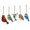 A, variant on Yucurem 5 Pack Diy Collage Kit With Frosted Texture Handmade Window Hanging Decor Multi Purpose Stained Glass Style Animals Ornaments For Diys Lover & Beginner (Mammal)