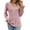A01-Pink, variant on Women's Casual Long Sleeve Lace V Neck Layers Mesh Tunic Tops Trendy Elegant Dressy Blouses, Black, XL