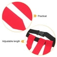 thumbnail image 3 of AURARMLET Bandes de Football Drapeau Rouge Réglables Ceinture en Nylon pour Entraînement Extérieur et Jeux Compétitifs, 3 of 7