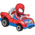 thumbnail image 4 of Pack de 2 unidades de Hot Wheels RacerVerse de Toy Cars con Spider Man y Green Goblin, 4 of 6