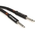thumbnail image 2 of Cable Instrumento Roland serie Black Negro 2 Conectores Plug Rectos TR 6.3mm 6 mts., 2 of 2