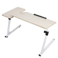thumbnail image 3 of Bureau Support pour Portable, Hauteur Ajustable, Pliable Facile à Ranger, Planche de Lecture Inclinée, Tapis de Souris Indépendant, 3 of 7