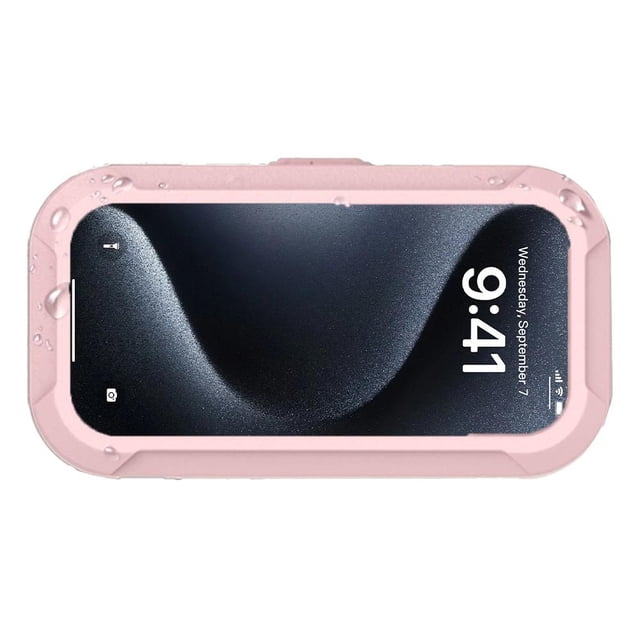 Universal Waterproof Phone Case Bathroom Shower Phone Holder Box Wall Mount