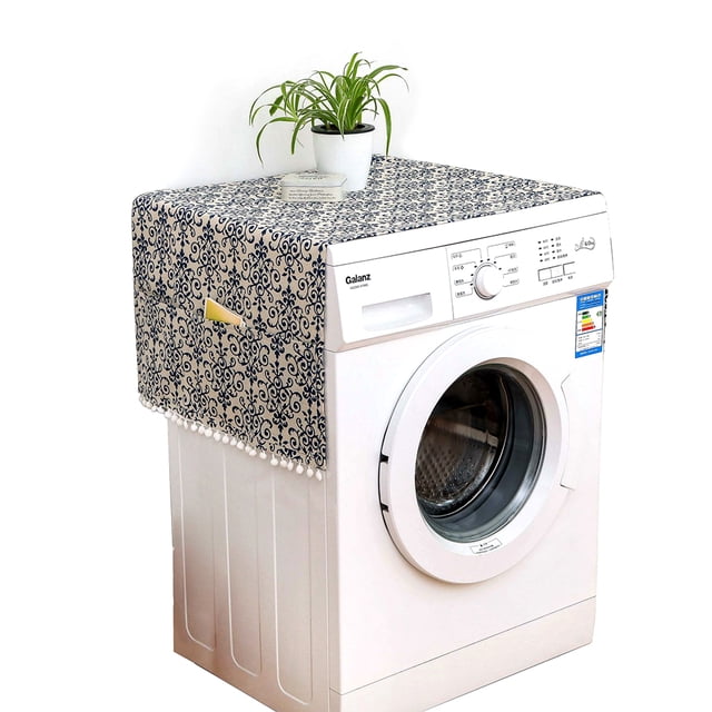 Refrigerador, Fácil De Limpiar, Estilo Rural, Suministro Para El Hogar, Cubierta Antipolvo, Accesorios De Cocina, Protector De Lavadora Para Bar sonducket HA041012-05