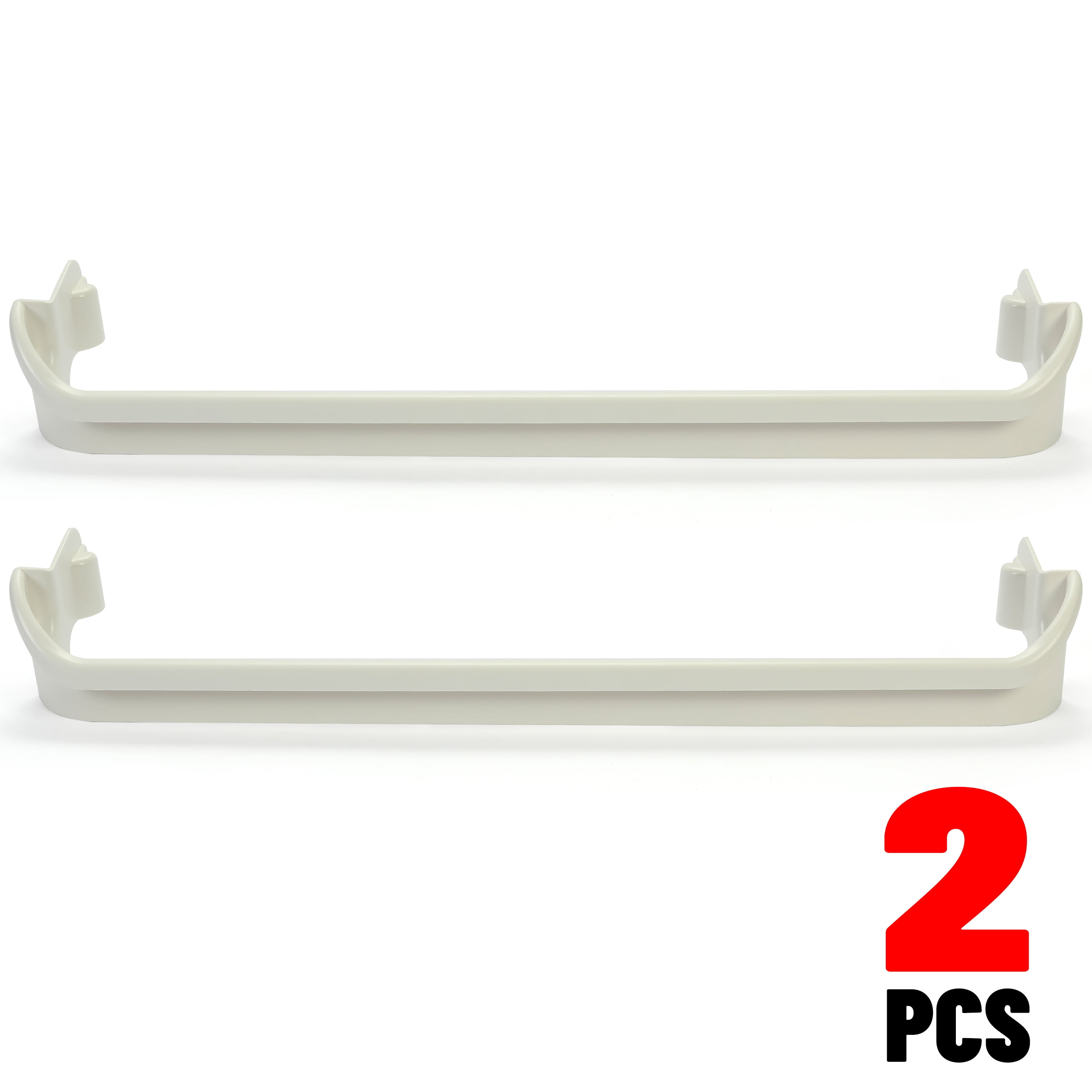 KOJEM Refrigerator Door Shelf for 240534901 AP3214630 PS734935 Replacement Fit for Kenmore Frigidaire Door Bin 2 PCS Rack Bar Rail Retainer
