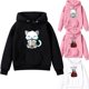 thumbnail image 2 of Sudadera con capucha de animales para niños y niñas, sudadera con capucha de gato kawaii, sudadera con bolsillo de invierno, abrigo de moda para bebés, ropa informal Harajuku, 2 of 5